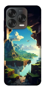 Чохол на ZTE Blade V70 Design Minecraft sunrise фото 1 з 2