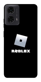 Чохол на Motorola Moto G04 Roblox logo black фото 1 з 1