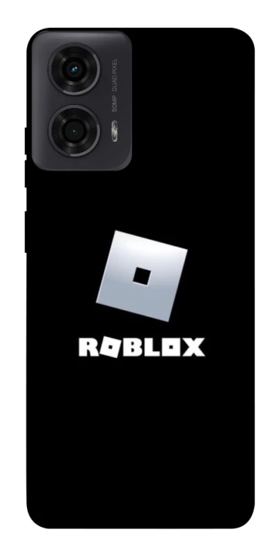 Чохол на Motorola Moto G24 Roblox logo black фото 1 з 1