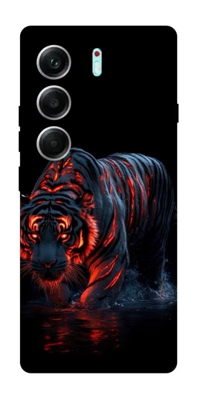 Чохол на Tecno Camon 40 Pro 5G fire tiger фото 1 з 1