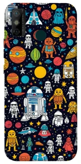 Чохол на TECNO Spark 6 Go Star Wars background ver.2 фото 1 з 1