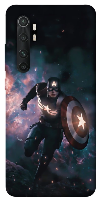 Чохол на Xiaomi Mi Note 10 Lite Captain America фото 1 з 1