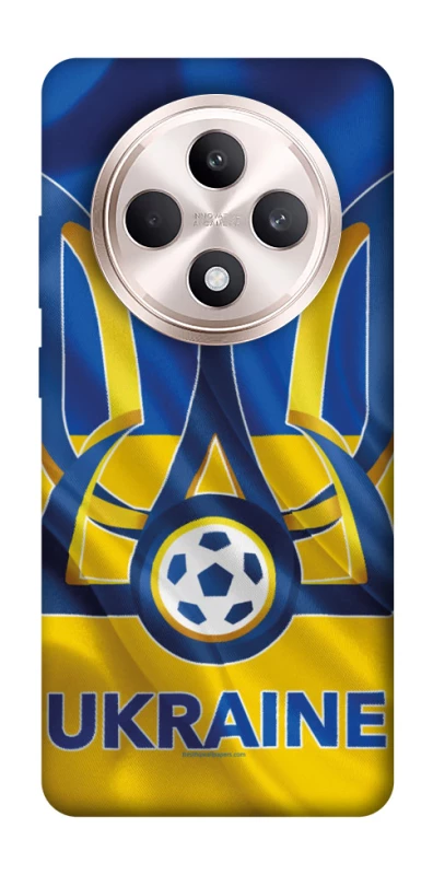 Чехол на Oppo Reno 12 F 4G/5G Футбольный Герб v3 фото 1 из 1