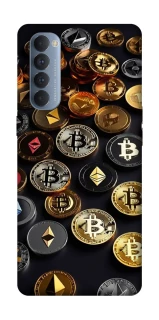 Чехол на Oppo Reno 4 Pro Many coins фото 1 из 1