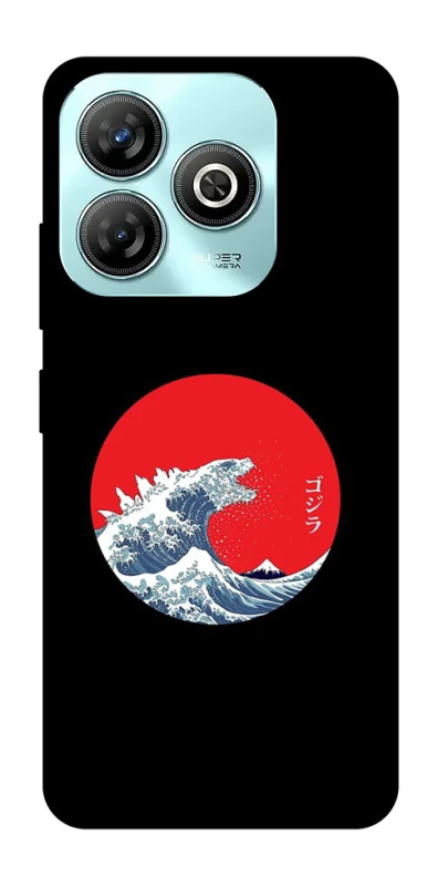 Чехол на ZTE Blade A75 4G Волны Японии фото 1 из 1