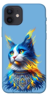 Чохол на Apple iPhone 12 (6.1") Кіт патріот фото 1 з 1