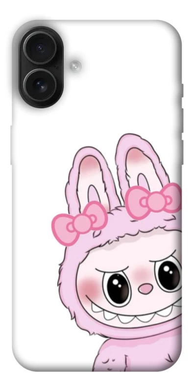 Чохол на Apple iPhone 16 Plus Labubu White фото 1 з 1