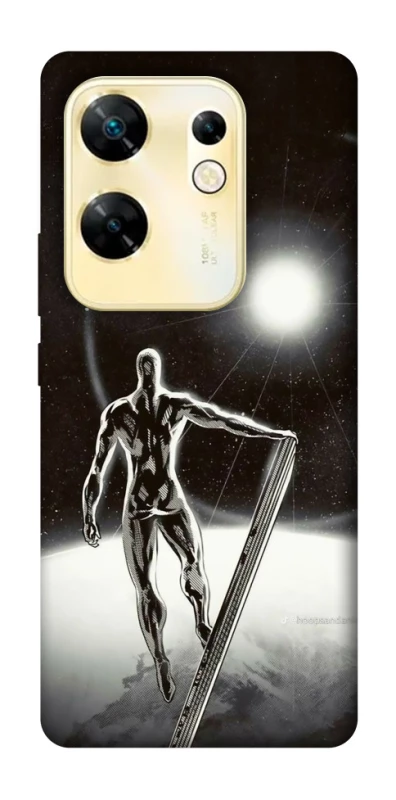 Чохол на Infinix Zero 30 4G Срібний серфер фото 1 з 1