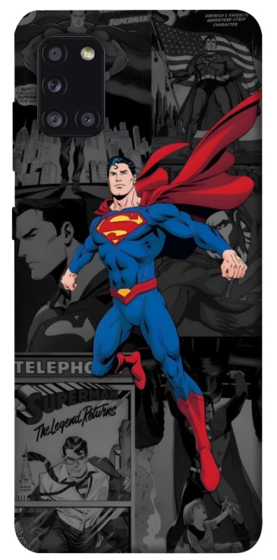 Чехол на Samsung Galaxy A31 superman comics фото 1 из 1
