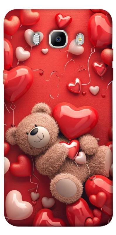 Чохол на Samsung J710F Galaxy J7 (2016) bear in hearts фото 1 з 1