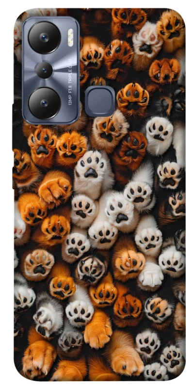 Чохол на Infinix Hot 20i Сat paws фото 1 з 1
