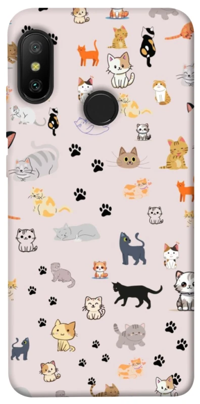 Чохол на Xiaomi Mi A2 Lite / Xiaomi Redmi 6 Pro Cat style ver.1 фото 1 з 1
