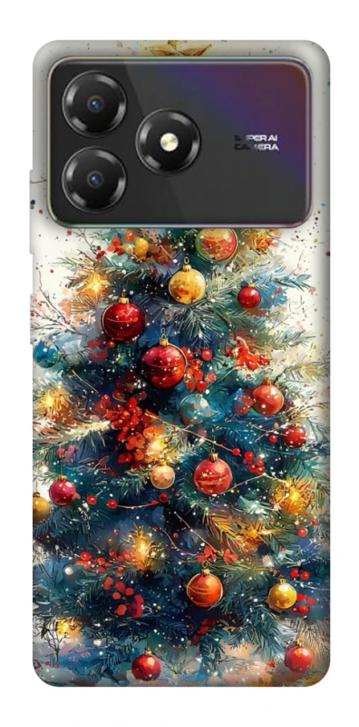 Чохол на ZTE Blade A36 Новорічний v36 фото 1 з 1