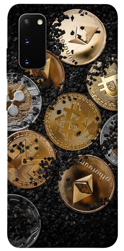 Чехол на Samsung Galaxy S20 Many coins v2 фото 1 из 1