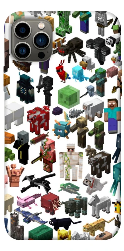 Чехол на Apple iPhone 12 Pro (6.1") Minecraft v4 фото 1 из 1