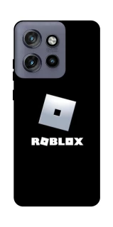 Чехол на Motorola Edge 50 Neo Roblox logo black фото 1 из 1