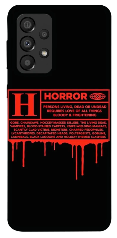 Чохол на Samsung Galaxy A33 5G Horror Halloween фото 1 з 1