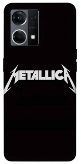 Чехол на Oppo Reno 7 4G Metallica logo фото 1 из 1