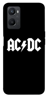 Чохол на Oppo A96 AC/DC logo фото 1 Чохол на Oppo A96 AC/DC logo фото 1 з 1
