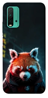 Чохол на Xiaomi Redmi Note 9 4G / Redmi 9 Power Cyber Red Panda фото 1 з 1