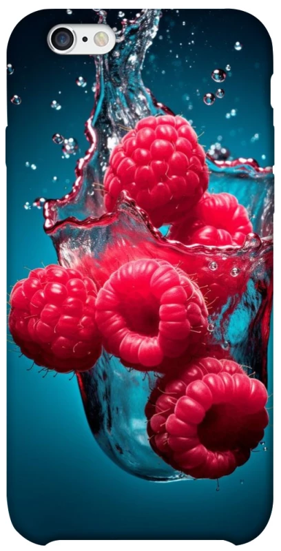 Чохол на Apple iPhone 6/6s (4.7") Малинка у воді фото 1 з 1