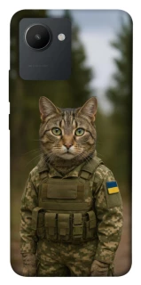 Чохол на Realme C30s Кіт захисник фото 1 з 1