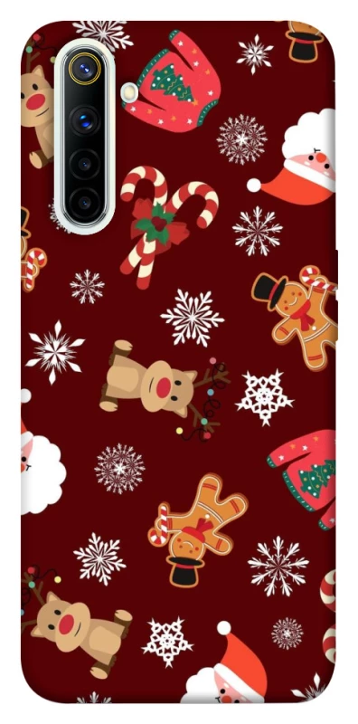 Чехол на Realme 6 Новогодний v6 фото 1 из 1