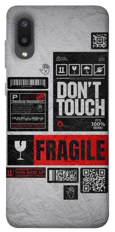 Чохол на Samsung Galaxy A02 Don't touch фото 1 з 1