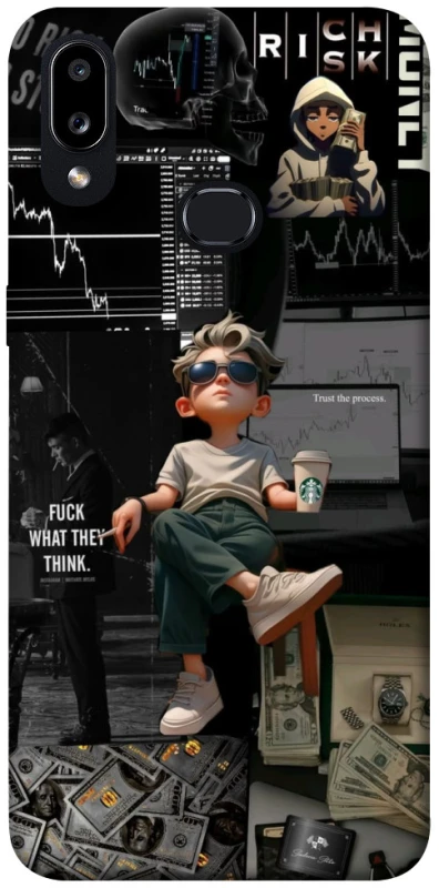 Чехол на Samsung Galaxy A10s WHAT they think фото 1 из 1