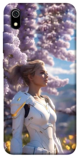 Чехол на Xiaomi Redmi 7A Cyber space girl ver.1 фото 1 из 1