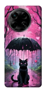 Чохол на TECNO Camon 30 (CL6) Black cat фото 1 з 1