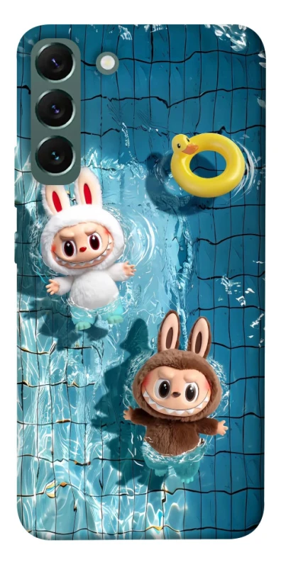 Чохол на Samsung Galaxy S22+ Labubu in the pool фото 1 з 1