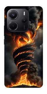 Чехол на Xiaomi Redmi Note 14 4G (Europe version) Огненный торнадо фото 1 из 1