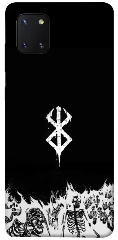 Чехол на Samsung Galaxy Note 10 Lite (A81) Berserk skeletons фото 1 из 1
