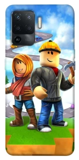 Чехол на Oppo Reno 5 Lite Roblox Builder Adventure фото 1 из 1