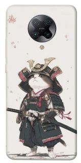 Чохол на Xiaomi Redmi K30 Pro / Poco F2 Pro Samurai Cat Warrior фото 1 з 1