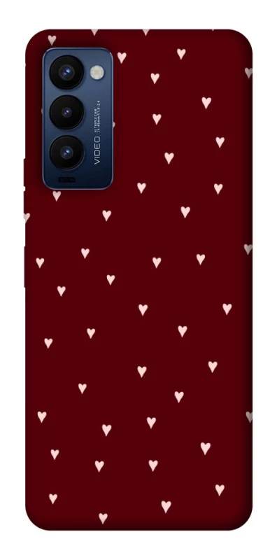 Чехол на TECNO Camon 18 Pro Smal hearts фото 1 из 1