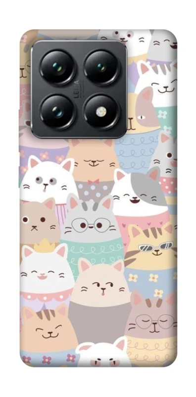 Чохол на Xiaomi 14T Pro Funny Kittens ver.2 фото 1 з 1