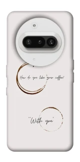 Чехол на Nothing Phone (3a) Coffee with you фото 1 из 1
