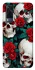Чохол на Vivo Y53s skull and rose фото 1 з 1