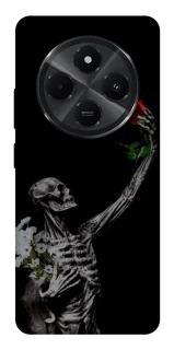 Чехол на Xiaomi Poco M7 Skeleton vs Rose фото 1 из 1