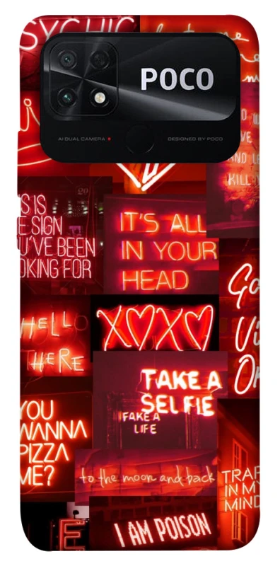 Чохол на Xiaomi Poco C40 Love collage ver.7 фото 1 з 1