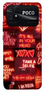 Чохол на Xiaomi Poco C40 Love collage ver.7 фото 1 з 1