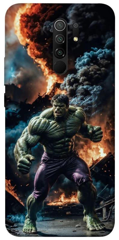 Чехол на Xiaomi Redmi 9 Hulk v2 фото 1 из 1