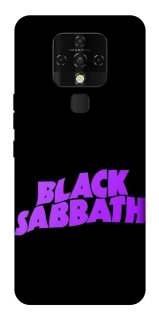 Чехол на TECNO Camon 16 SE Black Sabbath logo ver.1 фото 1 из 1
