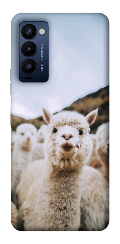 Чохол на TECNO Camon 18 Pro Лама фото 1 з 1