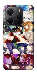 Чехол на Xiaomi Redmi Note 14 4G (Europe version) Genshin Impact ver.2 фото 1 из 1