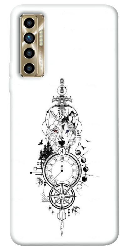 Чехол на TECNO Camon 17P Tattoo ver.8 фото 1 из 1