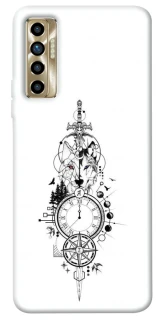 Чехол на TECNO Camon 17P Tattoo ver.8 фото 1 из 1