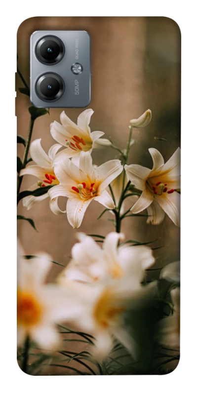 Чохол на Motorola Moto G14 Лілії фото 1 з 1